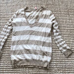 J. Crew oversized v neck sweater